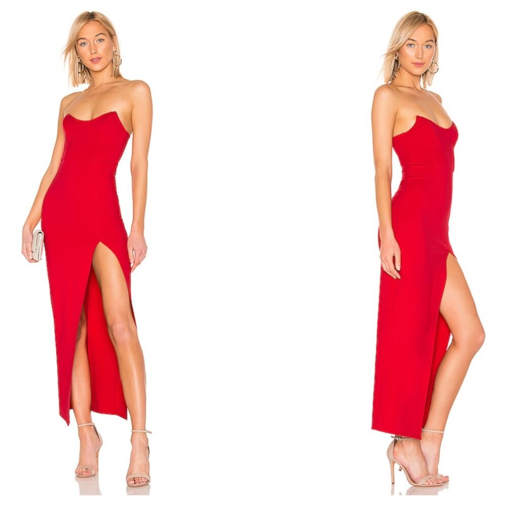 superdown Ryleigh Strapless Maxi Dress